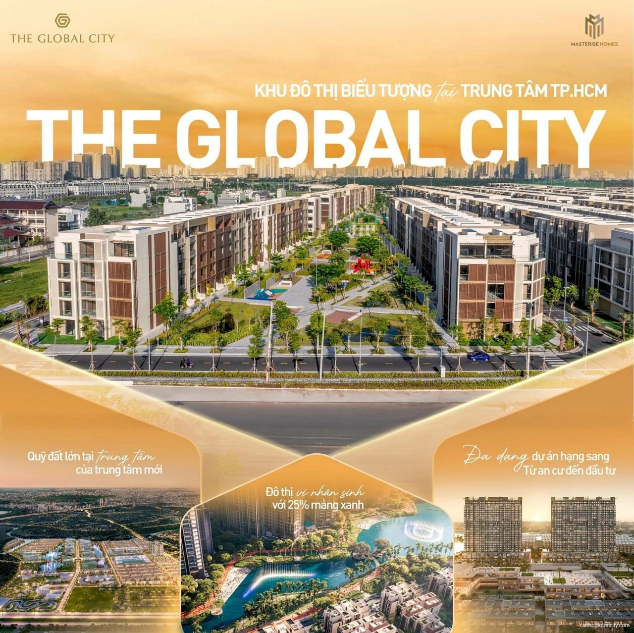 The Global City được ví như một Downtown sầm uất với những dãy phố thương mại và khu vui chơi giải trí sôi động, thì Senturia An Phú lại hiện lên như một ốc đảo yên bình, hài hòa.